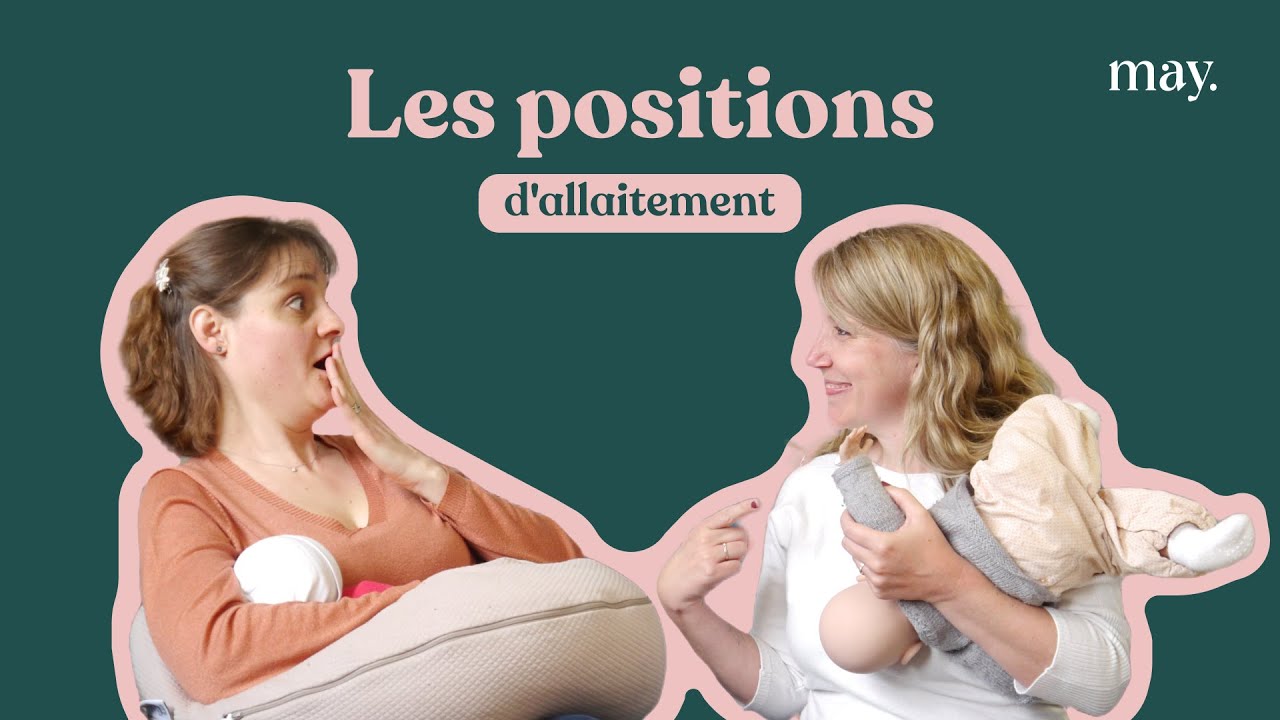 Mère installée en position demi-assise pour allaiter son bébé, corps contre corps, main soutenant la nuque